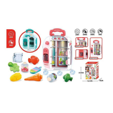 Холодильник детский - свет, звук, продукты, лед, C 668-37