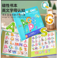 Магнитная игра - английский алфавит, маркер «пиши-вытирай», C 75568