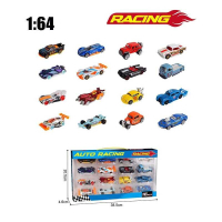 Набор машин - масштаб: 1:64, 16 металлопластиковых моделей SL 3308