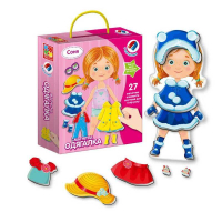 Магнитная игра-одевалка «Соня» - VT 3702-07 «Vladi Toys»