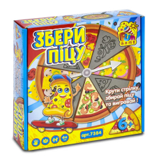 Настольная игра детская - «Собери пиццу» 7384