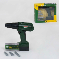 Шуруповерт 0223-11 - 3 насадки, на батарейках