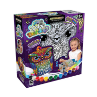 Набір креативної творчості "Розфарбуй рюкзачок. My Color Owl-Bag" СOWL-01-01U Укр. "Danko Toys"