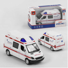 Спецтехника детская – Скорая помощь - свет, звук CLM - 61 K