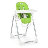 Детский стульчик для кормления EL CAMINO ME 1038 PRIME Green Apple / сиденье экокожа / цвет зеленый