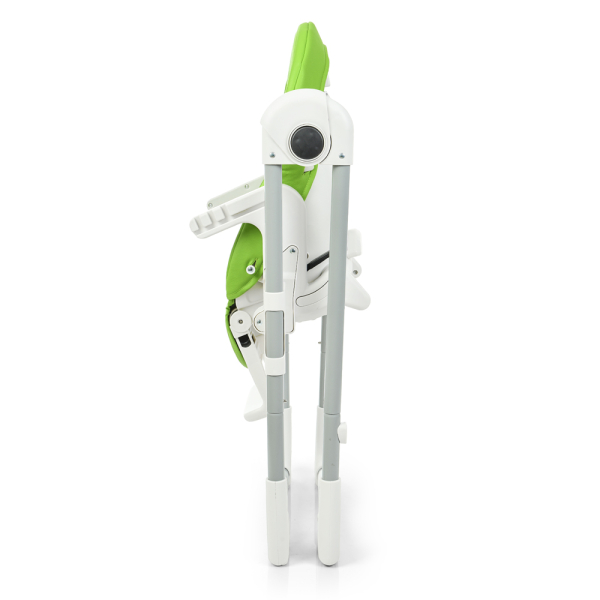 Дитячий стільчик для годування EL CAMINO ME 1038 PRIME Green Apple / сидіння екокожа / колір зелений