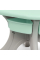 Дитячий пластиковий столик з 2-ма стільцями Bambi NEW TABLE-5 М'ятно-сірий 