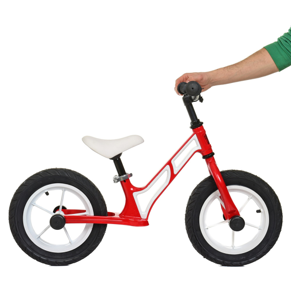 Біговел дитячий двоколісний магнієва рама PROFI KIDS 12 дюймів HUMG1207A-2 Червоний