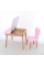 Стіл Bambi 04-025R-DESK, зі стільчиком рожевий