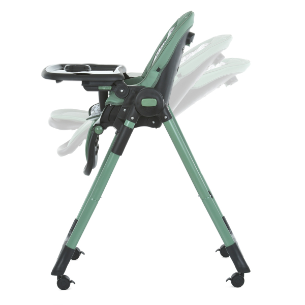 Стул для кормления EL CAMINO ME 1037-B CRYSTAL Green до 15 кг