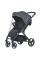 Коляска детская ME 1053-3 DYNAMIC PRO Charcoal до 22 кг, прогулочная, регуль.ручка, 3 пола, черн.рама, сырой