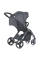 Коляска детская ME 1053-3 DYNAMIC PRO Charcoal до 22 кг, прогулочная, регуль.ручка, 3 пола, черн.рама, сырой