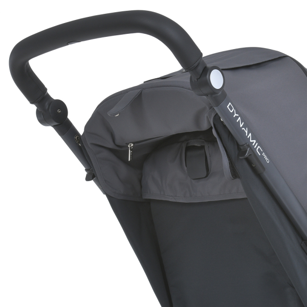Коляска детская ME 1053-3 DYNAMIC PRO Charcoal до 22 кг, прогулочная, регуль.ручка, 3 пола, черн.рама, сырой
