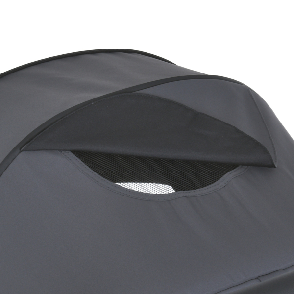 Коляска детская ME 1053-3 DYNAMIC PRO Charcoal до 22 кг, прогулочная, регуль.ручка, 3 пола, черн.рама, сырой