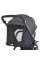 Коляска детская ME 1053-3 DYNAMIC PRO Charcoal до 22 кг, прогулочная, регуль.ручка, 3 пола, черн.рама, сырой