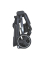Коляска детская ME 1053-3 DYNAMIC PRO Charcoal до 22 кг, прогулочная, регуль.ручка, 3 пола, черн.рама, сырой