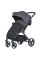 Коляска детская ME 1053-3 DYNAMIC PRO Charcoal до 22 кг, прогулочная, регуль.ручка, 3 пола, черн.рама, сырой