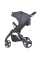 Коляска детская ME 1053-3 DYNAMIC PRO Charcoal до 22 кг, прогулочная, регуль.ручка, 3 пола, черн.рама, сырой