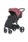 Коляска детская ME 1053-3 DYNAMIC PRO Dusty Rose до 22 кг, прогулочная, регулировка.ручка, 3 пола, черн.рама