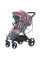Коляска детская ME 1053-3 DYNAMIC PRO Dusty Rose до 22 кг, прогулочная, регулировка.ручка, 3 пола, черн.рама