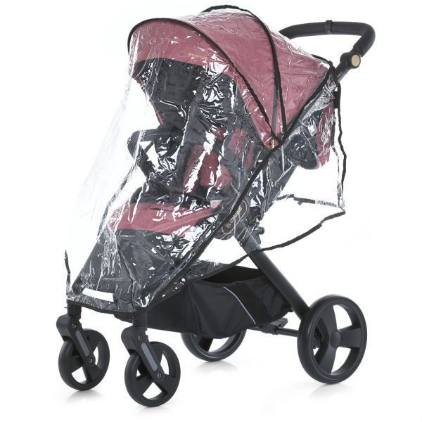 Коляска детская ME 1053-3 DYNAMIC PRO Dusty Rose до 22 кг, прогулочная, регулировка.ручка, 3 пола, черн.рама