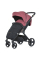 Коляска детская ME 1053-3 DYNAMIC PRO Dusty Rose до 22 кг, прогулочная, регулировка.ручка, 3 пола, черн.рама