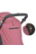 Коляска детская ME 1053-3 DYNAMIC PRO Dusty Rose до 22 кг, прогулочная, регулировка.ручка, 3 пола, черн.рама