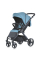 Коляска детская ME 1053-3 DYNAMIC PRO Arctic до 22 кг, прогулочная, регуль.ручка, 3 пола, черн.рама, мятный