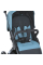 Коляска детская ME 1053-3 DYNAMIC PRO Arctic до 22 кг, прогулочная, регуль.ручка, 3 пола, черн.рама, мятный
