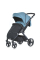 Коляска детская ME 1053-3 DYNAMIC PRO Arctic до 22 кг, прогулочная, регуль.ручка, 3 пола, черн.рама, мятный