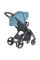 Коляска детская ME 1053-3 DYNAMIC PRO Arctic до 22 кг, прогулочная, регуль.ручка, 3 пола, черн.рама, мятный