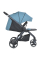 Коляска детская ME 1053-3 DYNAMIC PRO Arctic до 22 кг, прогулочная, регуль.ручка, 3 пола, черн.рама, мятный