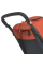 Коляска детская ME 1053-3 DYNAMIC PRO Redwood до 22 кг, прогулочная, регуль.ручка, 3 пола, черн.рама