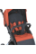 Коляска детская ME 1053-3 DYNAMIC PRO Redwood до 22 кг, прогулочная, регуль.ручка, 3 пола, черн.рама