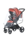 Коляска детская ME 1053-3 DYNAMIC PRO Redwood до 22 кг, прогулочная, регуль.ручка, 3 пола, черн.рама