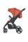 Коляска детская ME 1053-3 DYNAMIC PRO Redwood до 22 кг, прогулочная, регуль.ручка, 3 пола, черн.рама