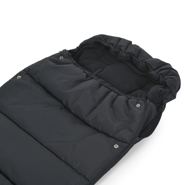 Водонепроницаемый конверт в детскую коляску с сумкой EL CAMINO ME 1131 Footmuff Plus Black Черный