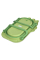 Ванночка ME 1141 CROCO Green детская, силикон, складная, 80*53,9*20,8, зеленый