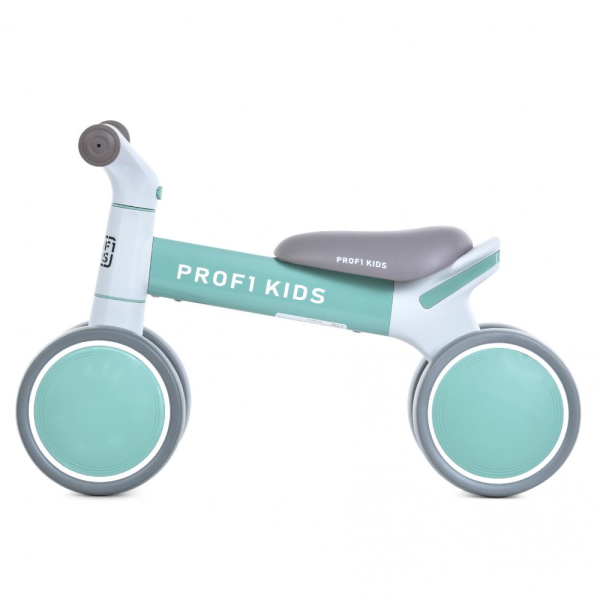 Дитячий біговел на чотирьох колесах з м'яким сидінням Profi Kids 7 дюймів MBB 1014-3 Зелений