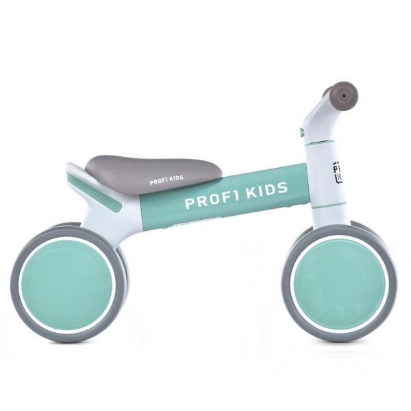 Дитячий біговел на чотирьох колесах з м'яким сидінням Profi Kids 7 дюймів MBB 1014-3 Зелений