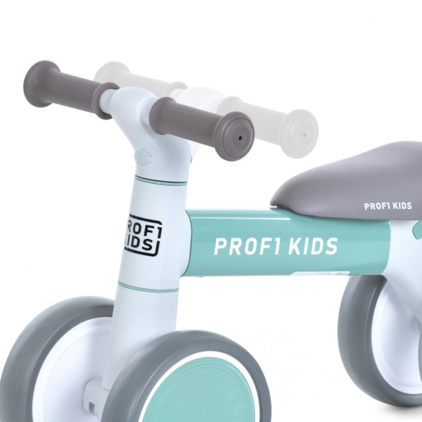 Дитячий біговел на чотирьох колесах з м'яким сидінням Profi Kids 7 дюймів MBB 1014-3 Зелений
