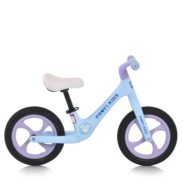 Беговел детский двухколесный нейлоновая рама PROFI KIDS 12 дюймов MBB 1009-3 Голубовато-сиреневый