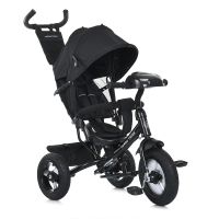 Велосипед трехколесный TURBOTRIKE MT 1006-1 черный надувные колеса