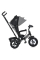 Велосипед трехколесный TURBOTRIKE MT 1006-1 черный надувные колеса