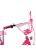 Дитячий двоколісний велосипед 18 дюймів з дзвінком та багажником Profi PRINCESS MB 18042-1 Малиновий
