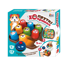 Прутки суслики 79026 "4FUN Game Club", звонок, 25 игровых карточек, колпачки, наклейки