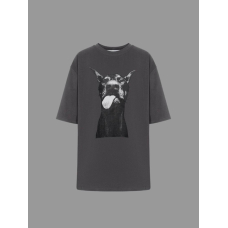 Жіноча футболка unisex кулір графіт, колір графіт 42-46