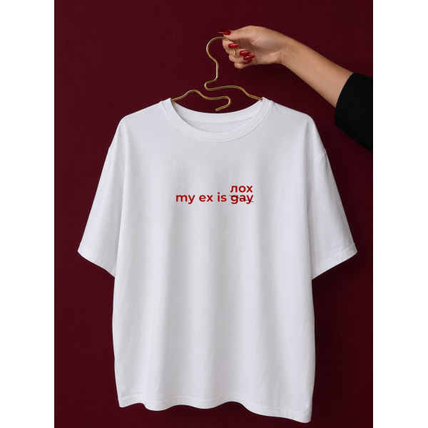 Жіноча футболка oversize турецький кулір, колір чорний oversize