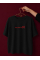 Жіноча футболка oversize турецький кулір, колір чорний oversize