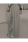 Женский костюм oversize велюр с вышивкой, цвет серый меланж 42-46